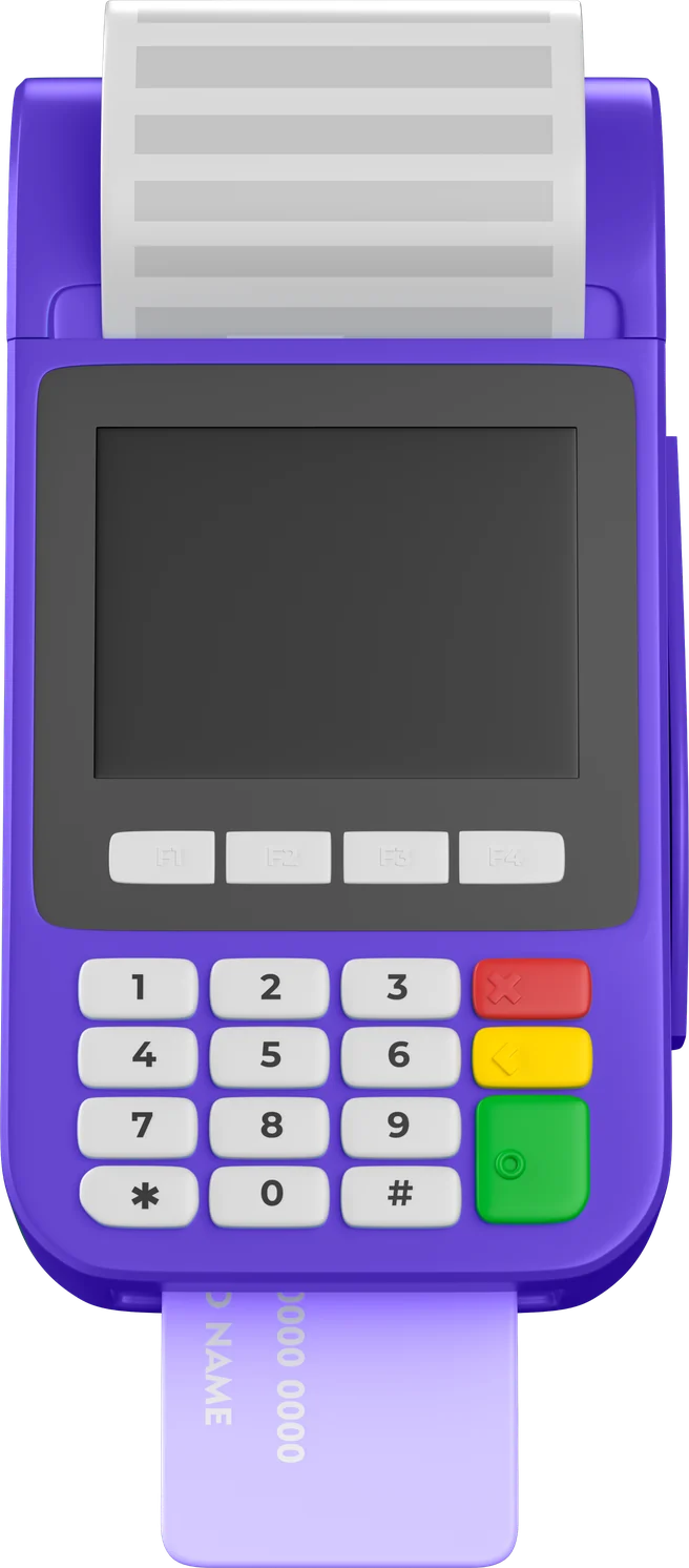 BrookePay card reader terminal